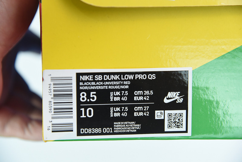 nike sb dunk low wasted youth dd8386-001