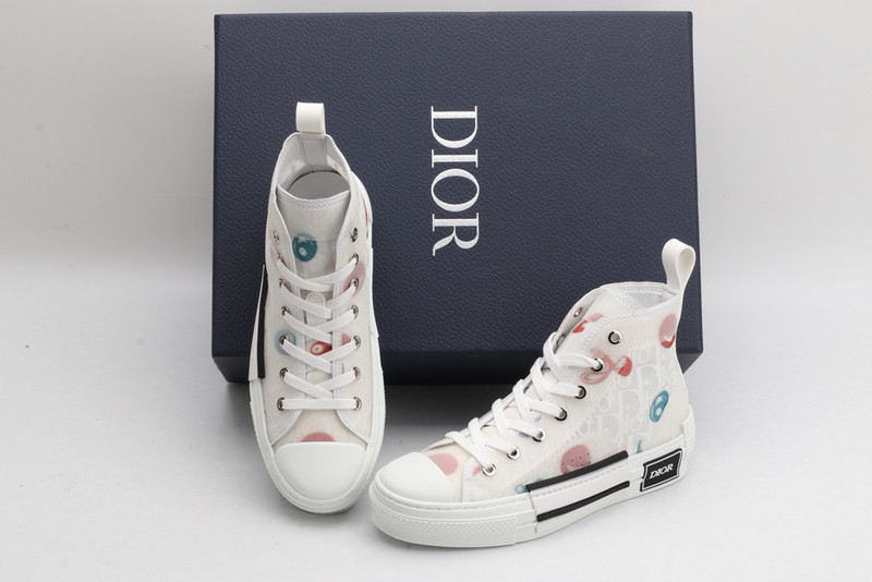 dio* b23 oblique high-top sneaker