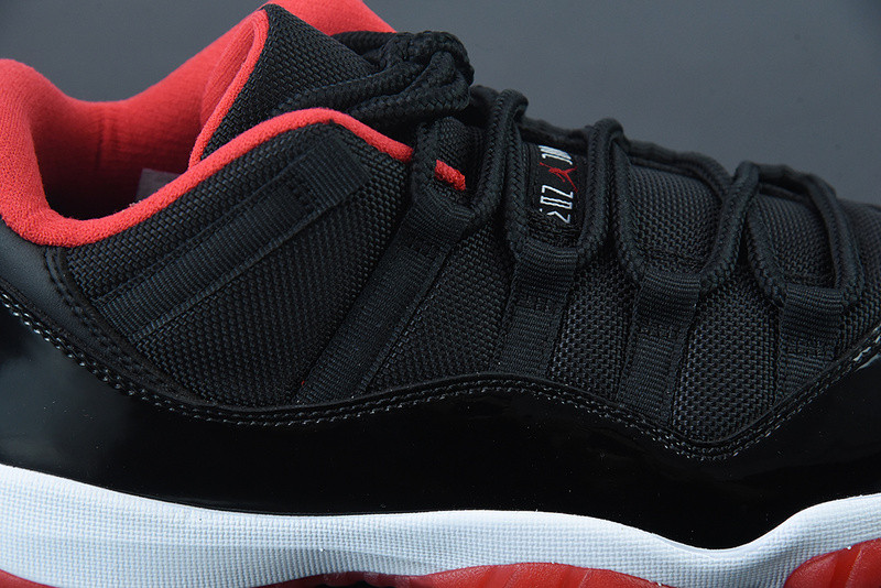 air jordan 11 retro low "bred" 528895-012
