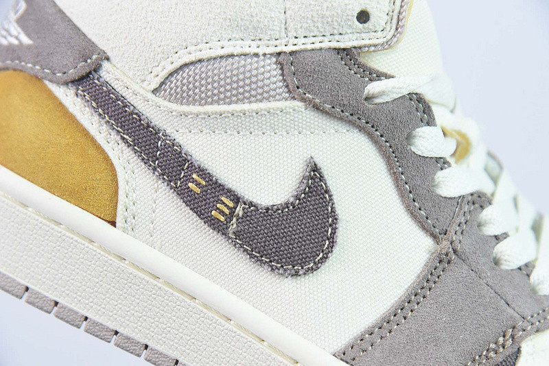air jordan 1 mid se craft taupe haze dm9652-102