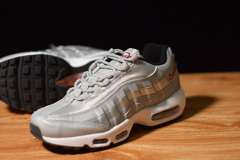 nike air max 95 premium qs "silver bullet" 918359-001