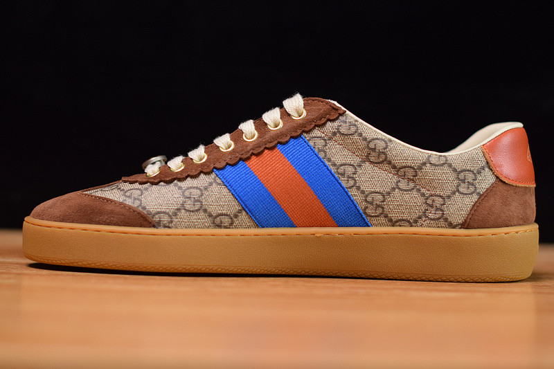 g*u*i jbg leather and suede