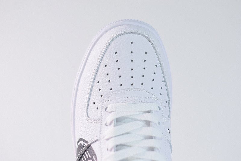 nike air force 1 low “sketch” in white/black cw7581-101