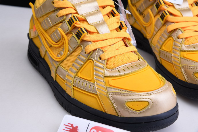 of nike air rubber dunk “”university gold“ cu6015-700